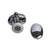 Shower Bottom Roller Single Wheel & Double Clasp