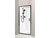 Valencia Elite Alcove Shower Black Flat Wall Centre Waste 1000 x 1000mm 706757A-BL
