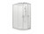 Valencia Elite Shower Round Sliding 12 x 9 Tile RH Centre Waste 706824A-SHP