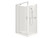 Valencia Elite Square Corner Shower Square Corner 1200 x 900 Tile Metallic LH Centre Waste 706809A-SHP