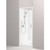 Valencia Elite Shower Suite Alcove 900 x 750 White Tile Centre Waste 706821A-0