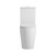 Eddy Rimless Toilet Gloss White