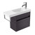 Fucina Vanity Wall 600 1 Taphole Polymarble Top Bn Towel Rail 1 Door Fiordland Elm Wilderness