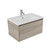 Fucina Vanity Wall 750 1 Taphole Polymarble Top 1 Drawer Ashen Walnut Timberland