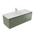 Fucina Vanity Wall 1200 1 Taphole Polymarble Top 1 Drawer Green Slate