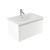 Fucina Vanity Wall 760 1 Taphole Vitreous China Top 1 Drawer Dezigna White Gloss