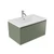 Fucina Vanity Wall 750 1 Taphole Vitreous China Top 1 Drawer Green Slate