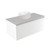 Fucina Vanity Wall 890 Moonlight E Stone Top 1 Drawer Dezigna White Gloss