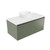 Fucina Vanity Wall 890 Motion E Stone Top 1 Drawer Green Slate