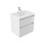 Fucina Vanity Wall 600 1 Taphole Vitreous China Top 2 Drawer Dezigna White Gloss