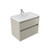 Fucina Vanity Wall 760 1 Taphole Vitreous China Top 2 Drawer Dawn Grey