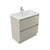 Fucina Vanity Floor 760 1 Taphole Vitreous China Top 2 Drawer Dawn Grey