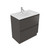 Fucina Vanity Floor 750 1 Taphole Polymarble Top 2 Drawer Bullet