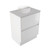 Fucina Vanity Floor 600 Moonlight E Stone Top 2 Drawer Dezigna White Gloss