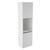 Fucina Cabinet Wall Tall Right Hand 2 Door 450 x 350 x 1600mm Dezigna White Gloss