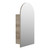 Fucina Mirror Cabinet 500 x 171 x 900mm Right Hand Hinge Ashen Walnut Timberland