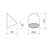 Civic Anti Ligature Wall Shower Chrome