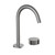 Lente Basin Mixer 2 Tap Hole Deck Mounted Brushed Nickel Lead Free