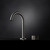 Lente Basin Mixer 2 Tap Hole Deck Mounted Brushed Nickel Lead Free