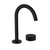 Lente Basin Mixer 2 Tap Hole Deck Mounted Black Lead Free