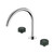 Serenity Bath/Kitchen Set Arc Spout With Verde Alpi Handle Chrome