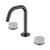 Serenity Basin Set Edge Spout With Carrara Handle Gun Metal
