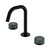 Serenity Basin Set Edge Spout With Verde Alpi Handle Matte Black