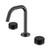 Serenity Basin Set Edge Spout With Marquina Black Handle Gun Metal