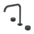 Serenity Bath/Kitchen Set Edge Spout With Verde Alpi Handle Gun Metal