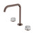 Serenity Bath/Kitchen Set Edge Spout With Arabescato Corchia Handle Brushed Bronze