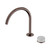 Serenity Progressive Bath/Kitchen Mixer Arc Spout With Carrara Handle Brushed Bronze