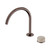 Serenity Progressive Bath/Kitchen Mixer Arc Spout With Rome Travertine Handle Brushed Bronze