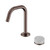 Serenity Progressive Basin Mixer Edge Spout With Carrara Handle Brushed Bronze