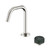Serenity Progressive Basin Mixer Edge Spout With Verde Alpi Handle Brushed Nickel
