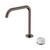Serenity Progressive Bath/Kitchen Mixer Edge Spout With Arabescato Corchia Handle Brushed Bronze