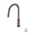 Serenity Progressive Pull Out Kitchen Set With Arabescato Corchia Handle Brushed Bronze