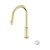 Serenity Progressive Pull Out Kitchen Set With Arabescato Corchia Handle Brushed Gold