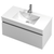 Lulu Wall Hung Vanity 750 1 Drawer Ceramic White 4431-W