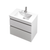 Lulu Wall Hung Vanity 2 Drawer Ceramic White 750mm 4432-W