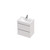 Lulu Vanity 40 600 2 Drawer Wall (F2) Woodgrain/Colour Rubik Basin