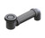 Brass Bath Bend Pop Down & Connector Titanium Grey