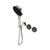 Serenity Progressive Shower System With Verde Alpi Handle And Hand Shower Brushed Nickel