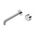 Serenity Progressive Wall Basin Mixer 220mm Spout With Metal Handle Chrome