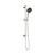 Serenity Rail Shower Brushed Nickel
