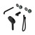 Serenity Progressive Shower System With Spout With Verde Alpi Handle And Hand Shower Trim Kit Only Matte Black