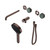 Serenity Progressive Shower System With Spout With Verde Alpi Handle And Hand Shower Trim Kit Only Brushed Bronze