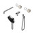 Serenity Progressive Shower System With Spout With Rome Travertine Handle And Hand Shower Trim Kit Only Chrome