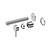 Dolce II Wall Basin/Bath Mixer Separate Back Plate Trim Kits Only Chrome