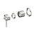 Dolce II Shower Mixer Trim Kits Only Brushed Nickel