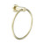Dolce II Hand Towel Ring Brushed Gold